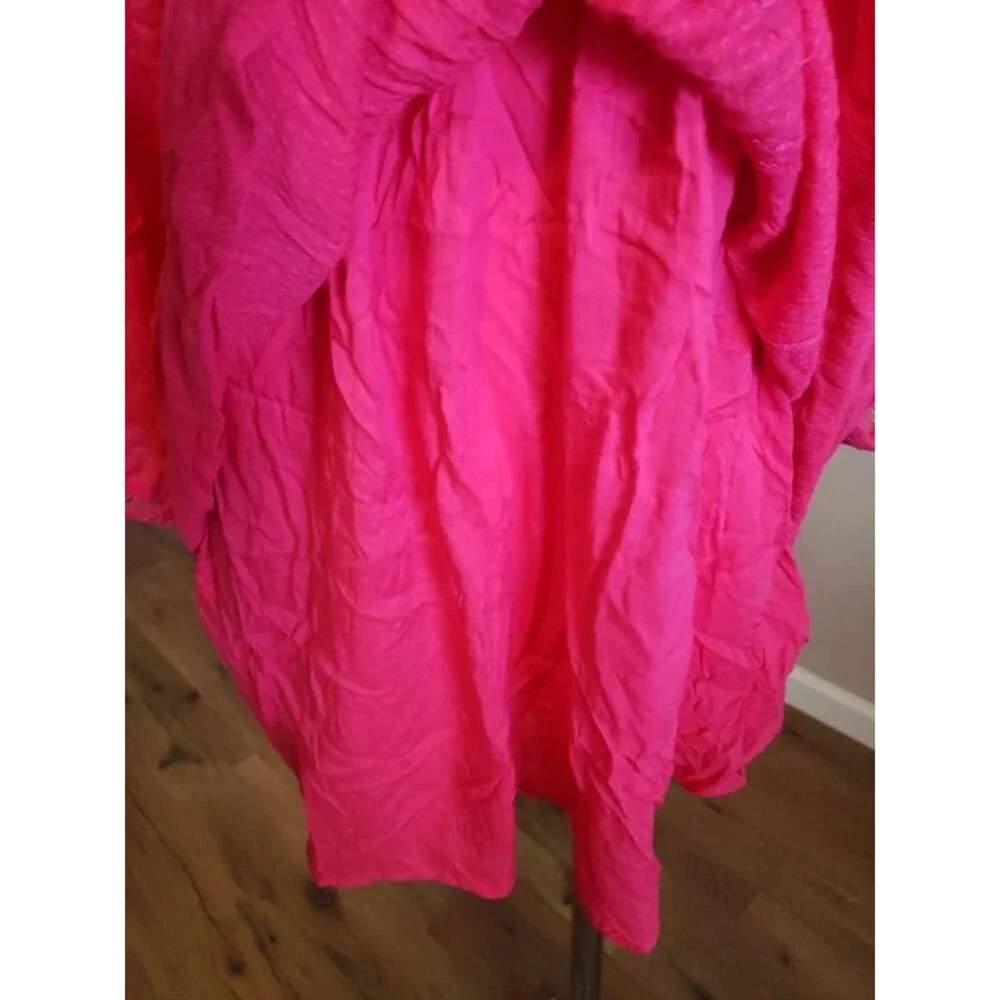 Free People Go Lightly Swing Dress Lined Mini Women's Hot PinkSize XS